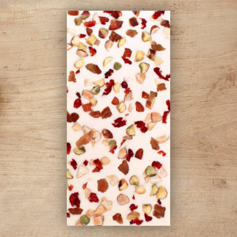 White Nuts Raisins & Berries