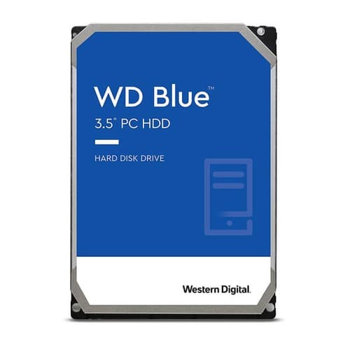 Western Digital Blue 4TB Desktop HDD – 5400 RPM | 3.5 Inch SATA | 2-Year Warranty