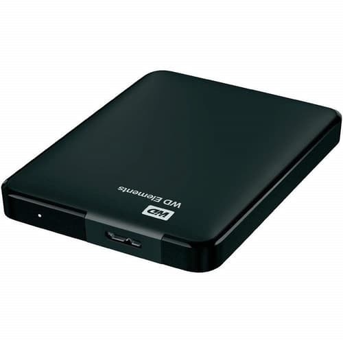 Western Digital Elements 2TB External Hard Drive – USB 3.0 Portable HDD | Black