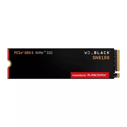 WD Black SN8100 4TB NVMe Gen5 SSD – Up to 14900MB/s | M.2 2280