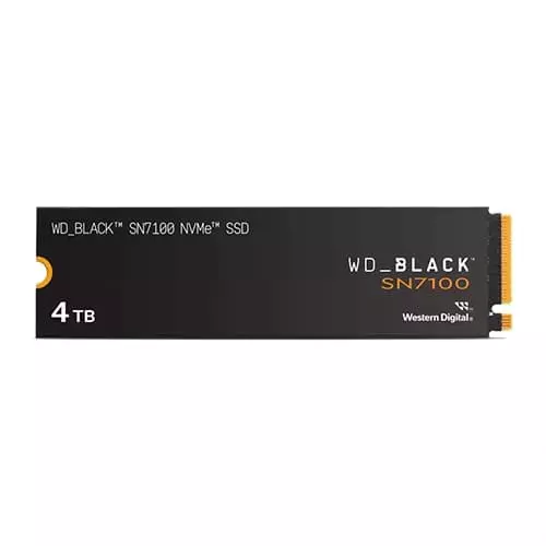 WD Black SN7100 4TB NVMe Gen4 SSD – PCIe 4.0 | High-Speed Performance