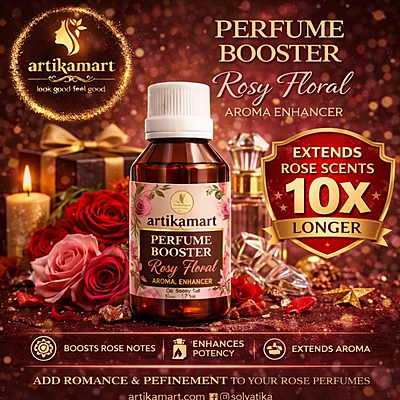 Perfume Booster – Rosy Floral Aroma Enhancer