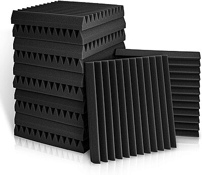 MMT Acoustix® Wedge Acoustic Foam – Studio Wall Soundproofing Panels, Acoustic Foam Wedges| per Sqft