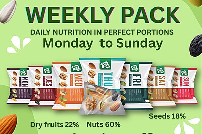 WKLY Nuts Starter Box – 7 Daily Sachets