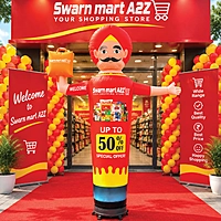 Customized Welcome Balloon Outdoor Promotional Balloon For Trade Shows & Exhibitions Marathons & Sports Events Store Launches & Product Activations Festivals, Fairs, School & College Functions