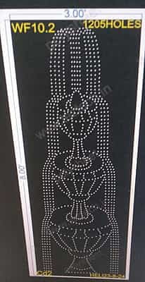 WF10.2 WATER FOUNTAIN 8X3 FEET 1205 HOLES