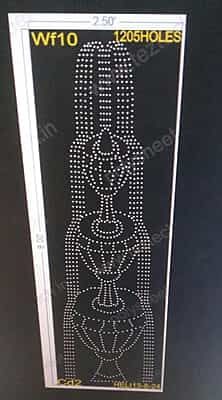 WF10 WATER FOUNTAIN 8X2.5 FEET 1205 HOLES