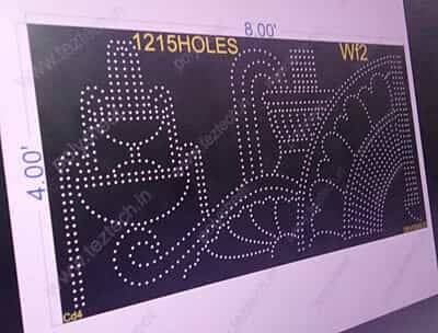 WF2 WATER FOUNTAIN 4X8FEET 1215HOLES