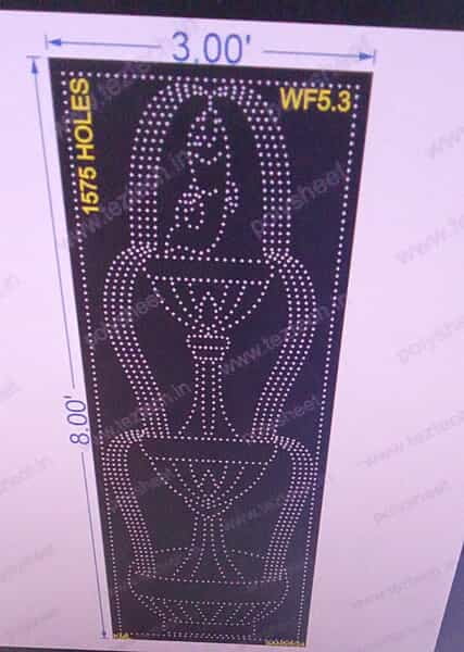 WF5.3 WATER FOUNTAIN 8X3 FEET 1575HOLES