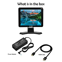 10-Inch Touchscreen Monitor – HD IPS Panel, USB & HDMI Connectivity, Compact Portable Display | SmartDeskPC