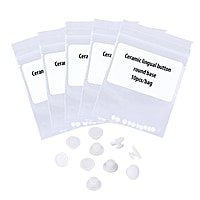 U Ortho Ceramic Lingual Buttons – Aesthetic Orthodontic Attachments