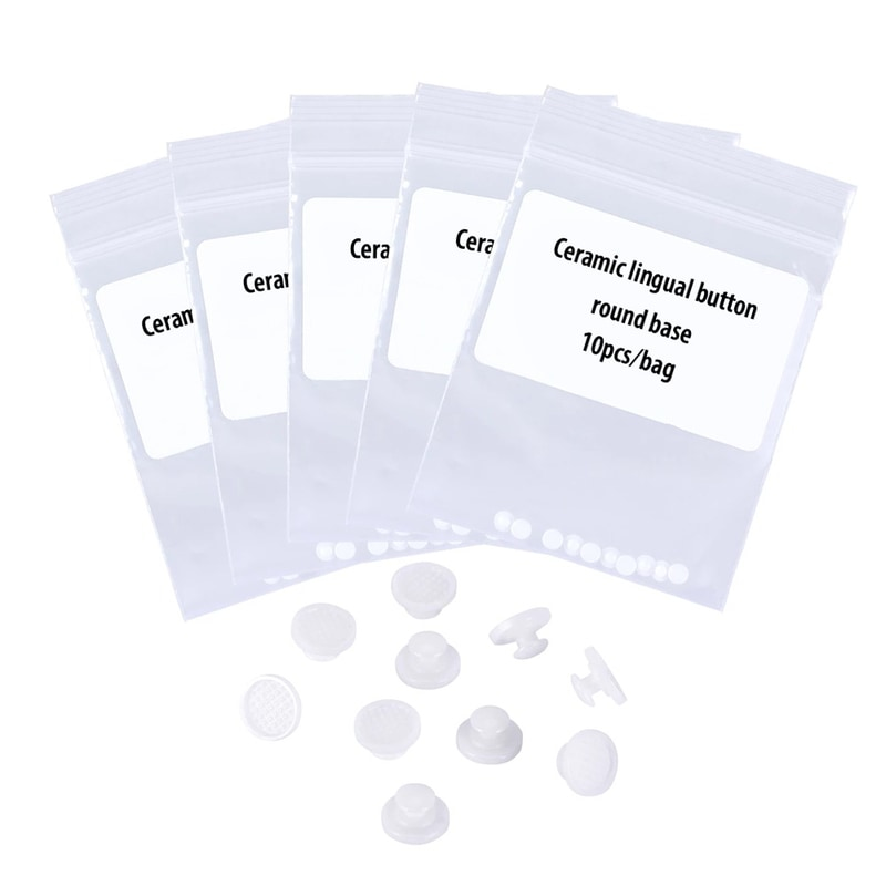 U Ortho Ceramic Lingual Buttons – Aesthetic Orthodontic Attachments