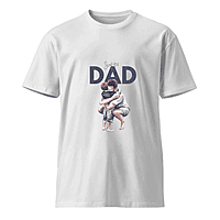 Super Dad Unisex Round Neck Cotton T-shirt 220 GSM