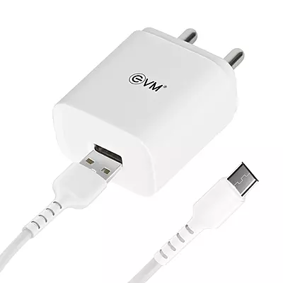 WALL CHARGER EVM 2.4A WITH MICRO USB CH-01 WALL CHARGER EVM 2.4A WITH MICRO USB CH-01