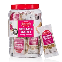 White Sesame Barfi Rs 10 Per Piece (Jar of 30)