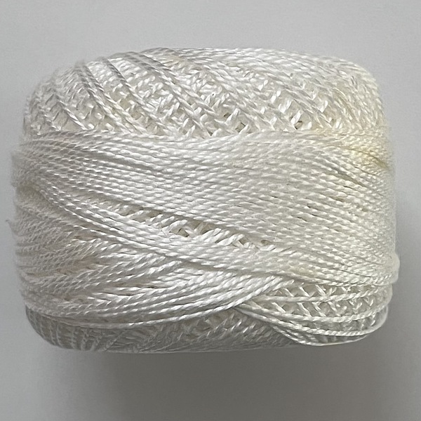 Anchor mercer pearl cotton Art.4591008 shade no. WHITE