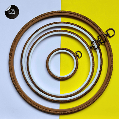 Premium Embroidery Flexi Hoop Circle