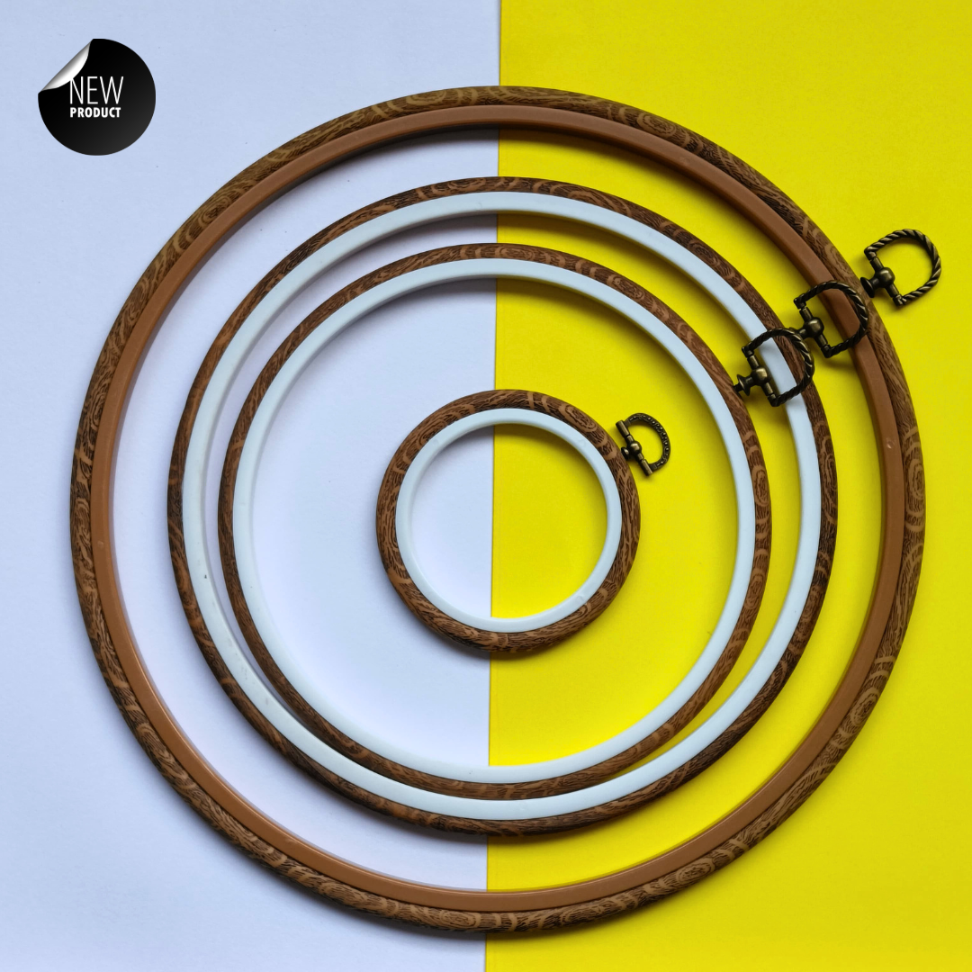 Premium Embroidery Flexi Hoop Circle Premium Embroidery Flexi Hoop Circle