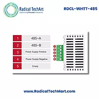 Wall-Mount Temperature and Humidity Transmitter with RS-485 Output