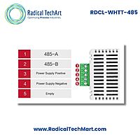 Wall-Mount Temperature and Humidity Transmitter with RS-485 Output