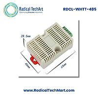 Wall-Mount Temperature and Humidity Transmitter with RS-485 Output