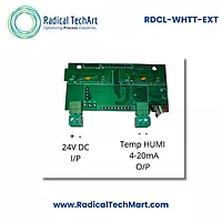 Wall-Mount Teperature and Humidity Transmitter with External Sensor(Custom cable length)