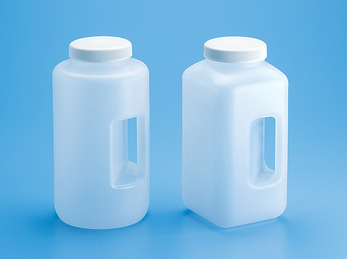 Bottle 4L Square, Large Wide Mouth with Handle, PP TARSONS 1/Box L