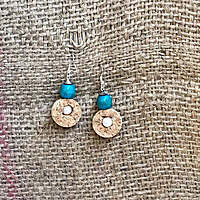 Wine Cork Earring | Boho