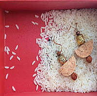 Wine Cork Earring | Buddha Trance State