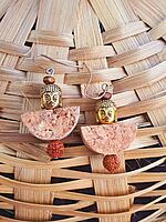 Wine Cork Earring | Buddha Trance State