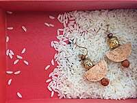 Wine Cork Earring | Buddha Trance State