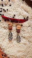 Wine Cork Earrings