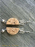 Wine Cork Earrings