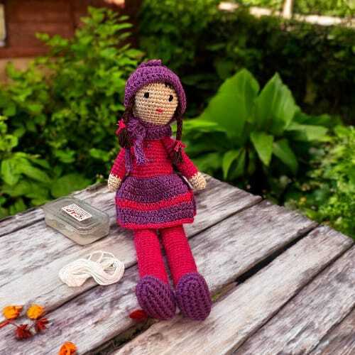 Crochet Winter Large Doll Crochet Winter Large Doll