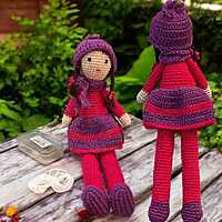 Crochet Winter Large Doll Crochet Winter Large Doll