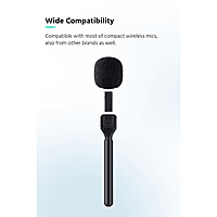 Zigdeal Wireless Handheld Microphone – Dual Channel | Plug & Play | Clear Voice for Karaoke & Events