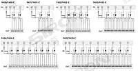 SiRON Y430~Y435 Series Wide Base Type Power Relay Module &grave;