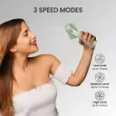 Portronics Toofan Mini Pocket Fan – Rechargeable, 3-Speed, Green