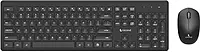 Coconut WKM11 Delight Wireless Keyboard & Mouse Combo (Black, 20M Range, Ergonomic Design, Long Battery Life, Plug & Play, Ideal for Home & Office, 1 Year Warranty)