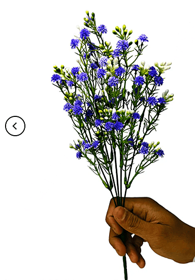 Artificial Gypsy Flowers purple