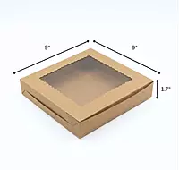 Brownie Box 9 Kraft