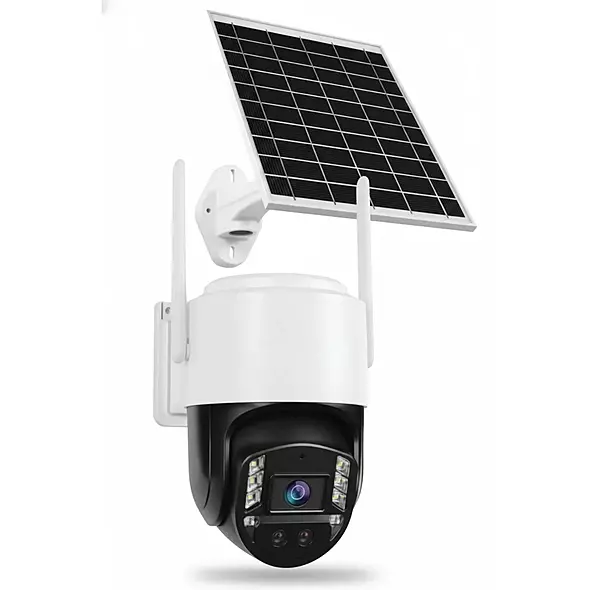 Solar Security Camera 4G 3MP Single Lens – SIM Supported Wireless Outdoor CCTV with Night Vision & Mobile App (O-KAM Pro)