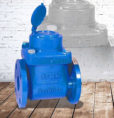 Belanto Woltman Type Water Flow Meter Flanged Class B