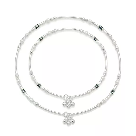 Silver Anklet for Girl and Women/Payal