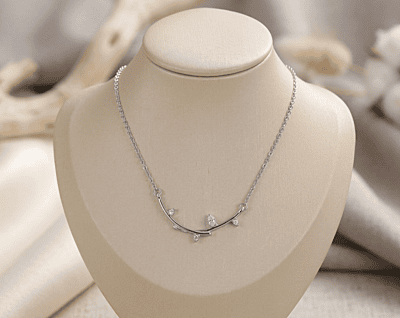 925 Silver Enchanted Branch Necklace
