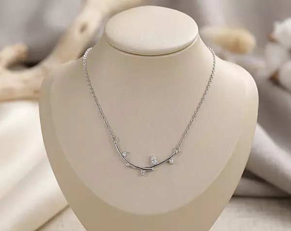925 Silver Enchanted Branch Necklace