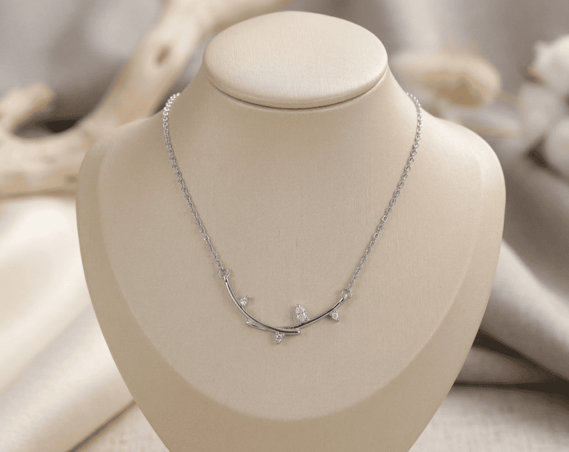 925 Silver Enchanted Branch Necklace