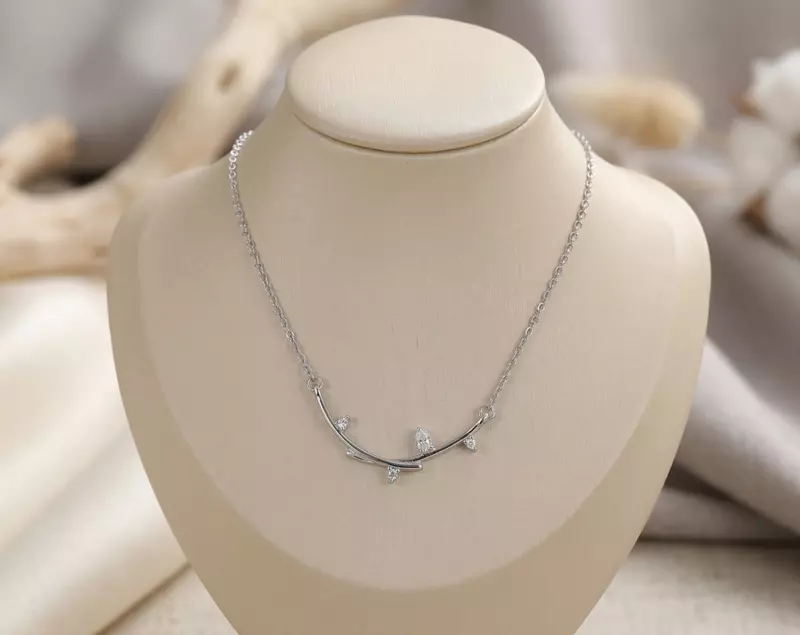 925 Silver Enchanted Branch Necklace