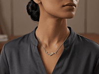 925 Silver Enchanted Branch Necklace