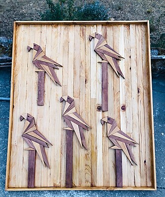 Wood based Bird Wall hanging